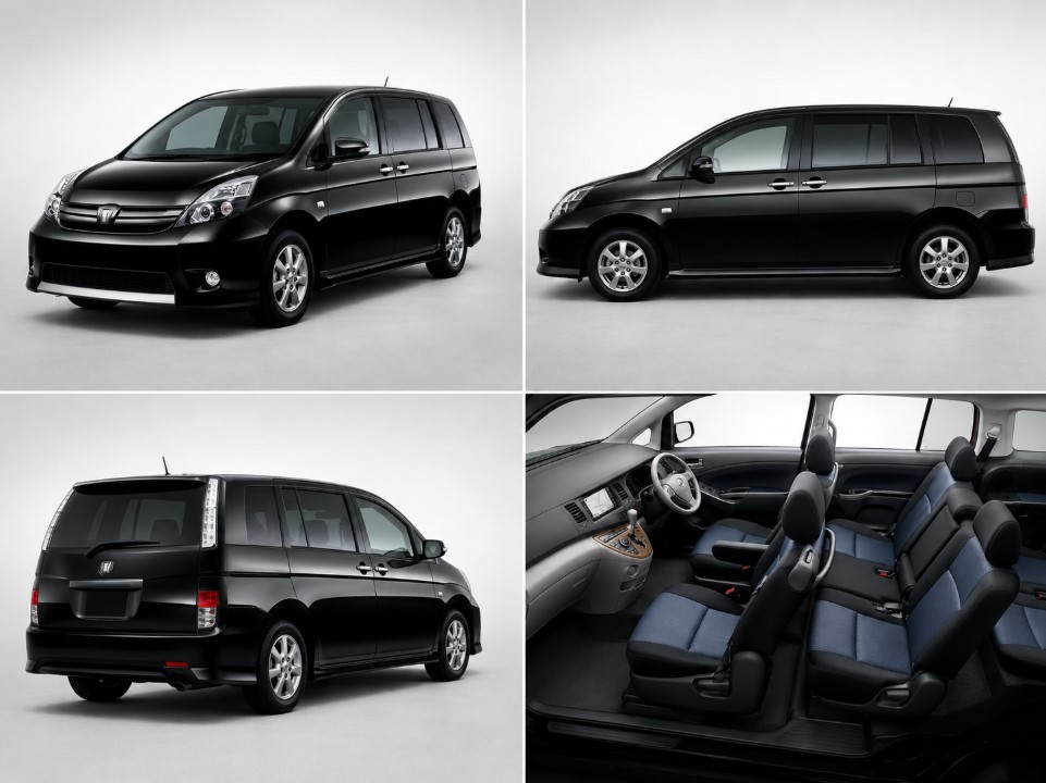 Фото Toyota Isis из Японии внешний вид салон двери и отличия комплектаций фото Тойота Исис